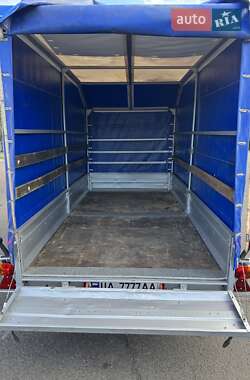 Тентованный борт (штора) - прицеп Niewiadow 1200 1995 в 