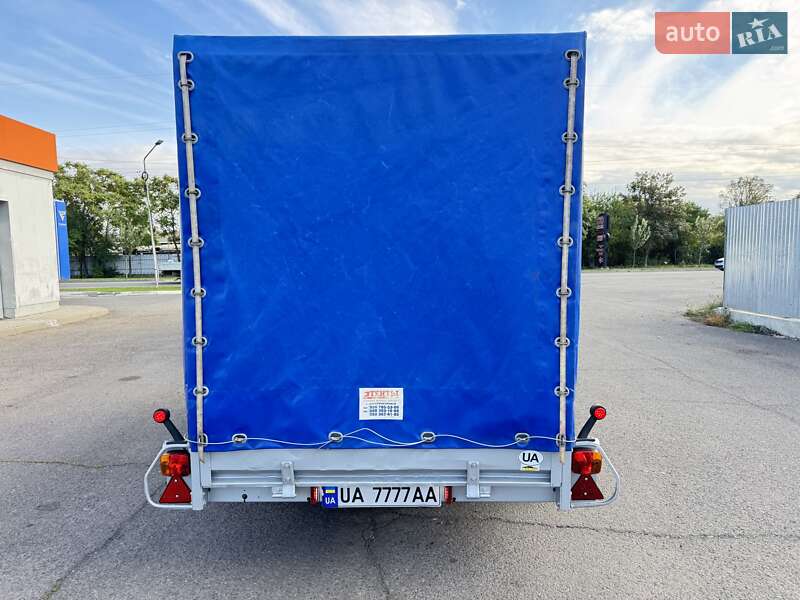 Тентованный борт (штора) - прицеп Niewiadow 1200 1995 в Мукачево