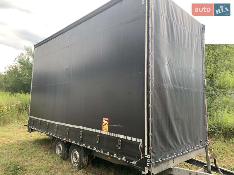 Тентований борт (штора) - прицеп Niewiadow BR2 2017 в Львові