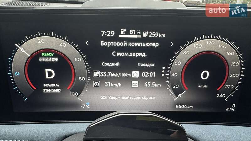 Позашляховик / Кросовер Nissan Ariya 2023 в Харкові фото 16 Позашляховик / Кросовер Nissan Ariya 2023 в Харкові