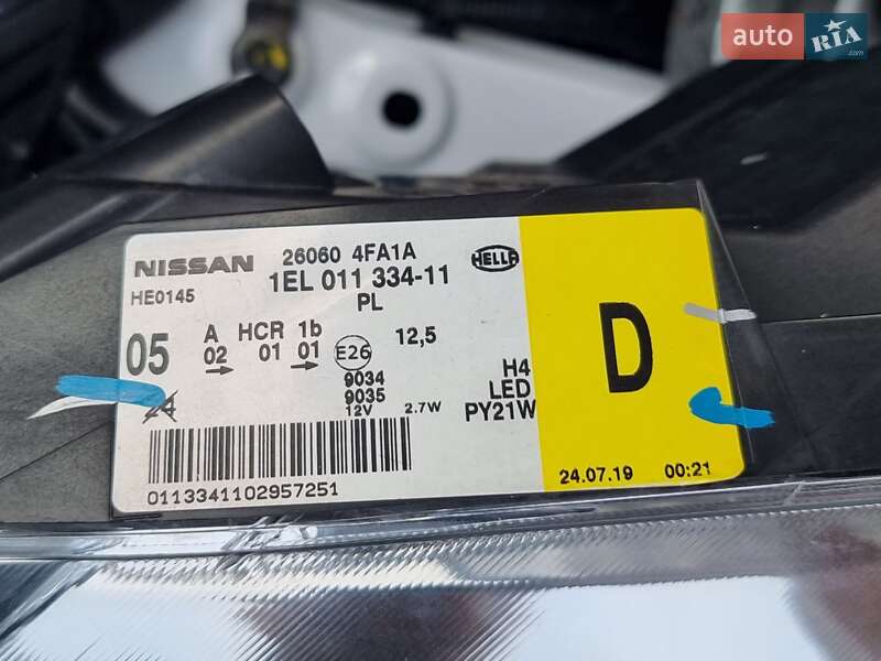 Мінівен Nissan e-NV200 2019 в Радивиліві