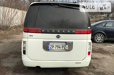 Грузопассажирский фургон Nissan Elgrand 2005 в Одессе