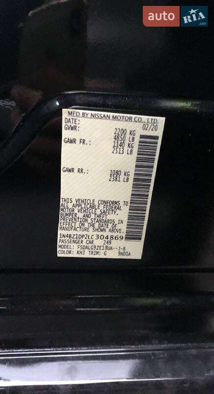 Хэтчбек Nissan Leaf 2020 в Одессе