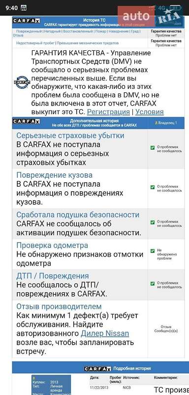 Хетчбек Nissan Leaf 2013 в Харкові