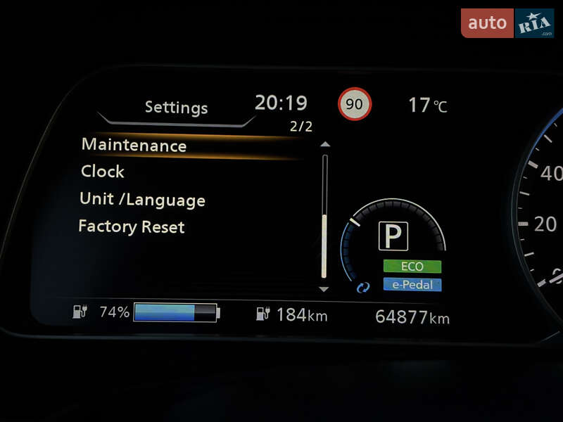 Хэтчбек Nissan Leaf 2019 в Виннице