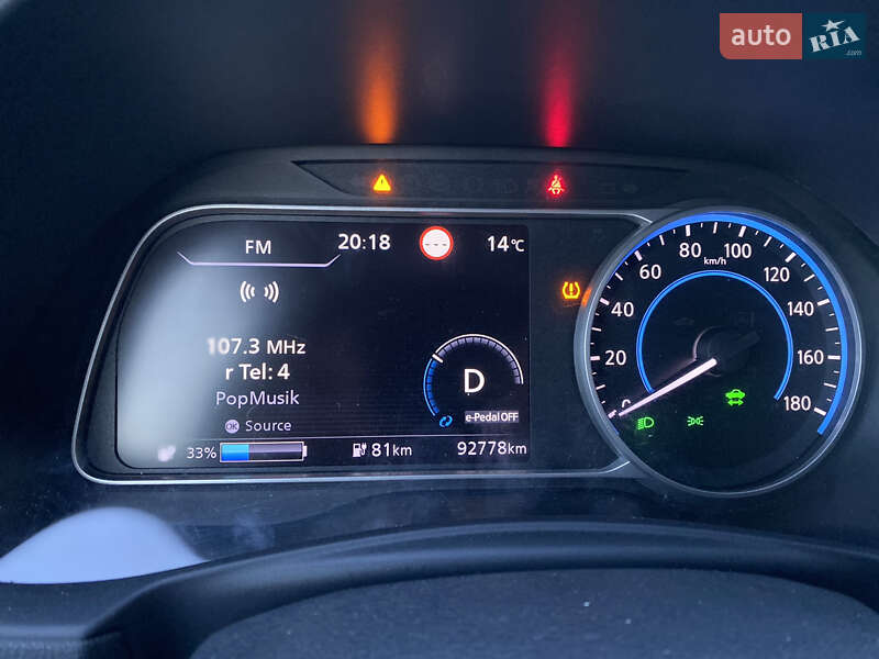 Хетчбек Nissan Leaf 2018 в Житомирі