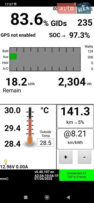 Хэтчбек Nissan Leaf 2015 в Киеве