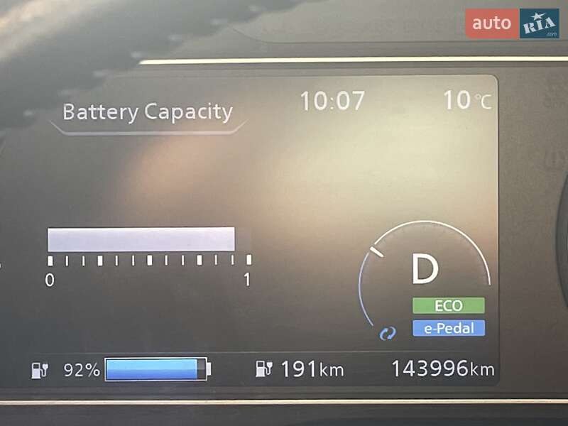 Хетчбек Nissan Leaf 2017 в Дніпрі