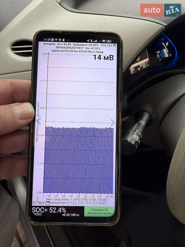 Хэтчбек Nissan Leaf 2012 в Умани