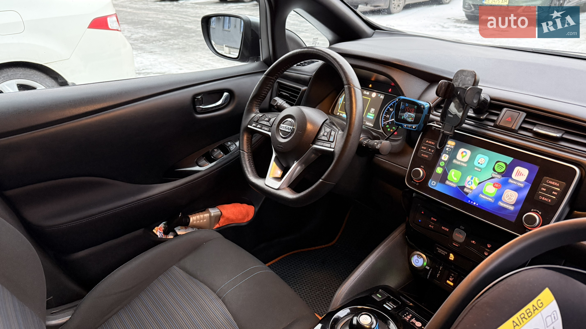 Nissan Leaf 2021 VIN SJNFAAZE1U0135070 фото оголошення 10 з 52