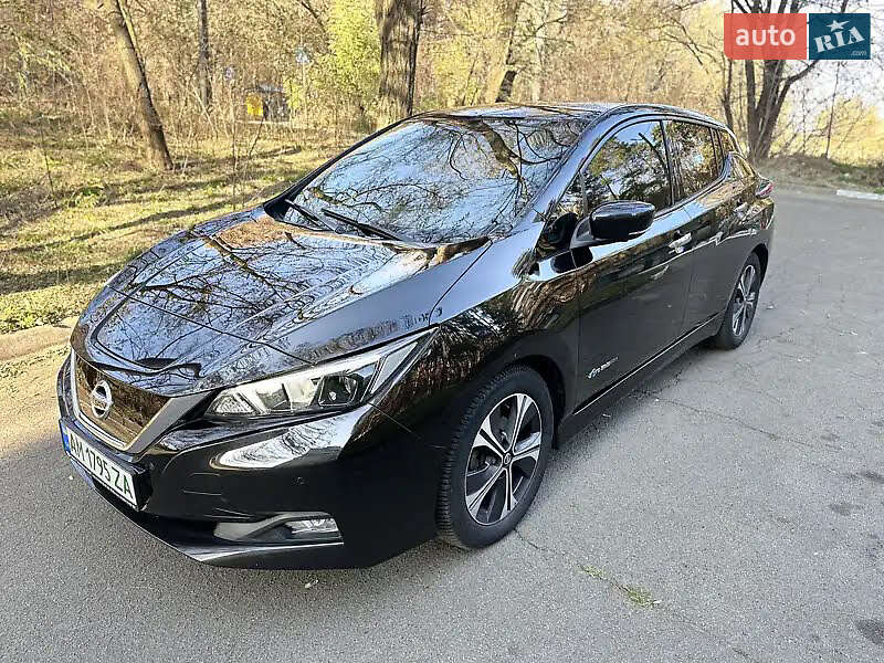 2018 Nissan Leaf, VIN SJNFAAZE1U0015354:plate — фото 1 (autoria)