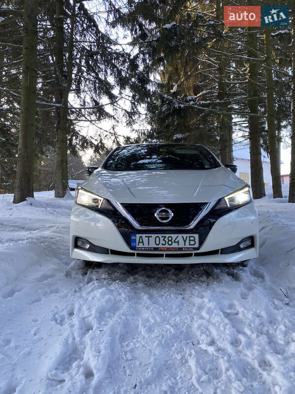 2018 Nissan Leaf, VIN SJNFAAZE1U0005454:plate — фото 1 (autoria)
