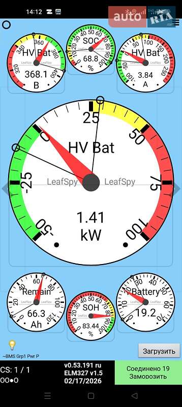 Хэтчбек Nissan Leaf 2018 в Харькове