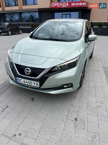 2018 Nissan Leaf, VIN SJNFAAZE1U0025169:plate — фото 1 (autoria)