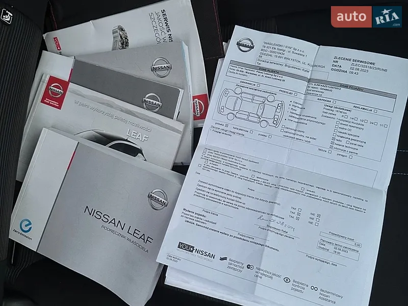 Хетчбек Nissan Leaf 2019 в Харкові документ