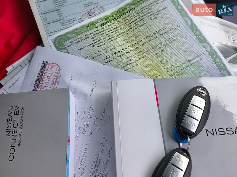 Хетчбек Nissan Leaf 2018 в Луцьку документ