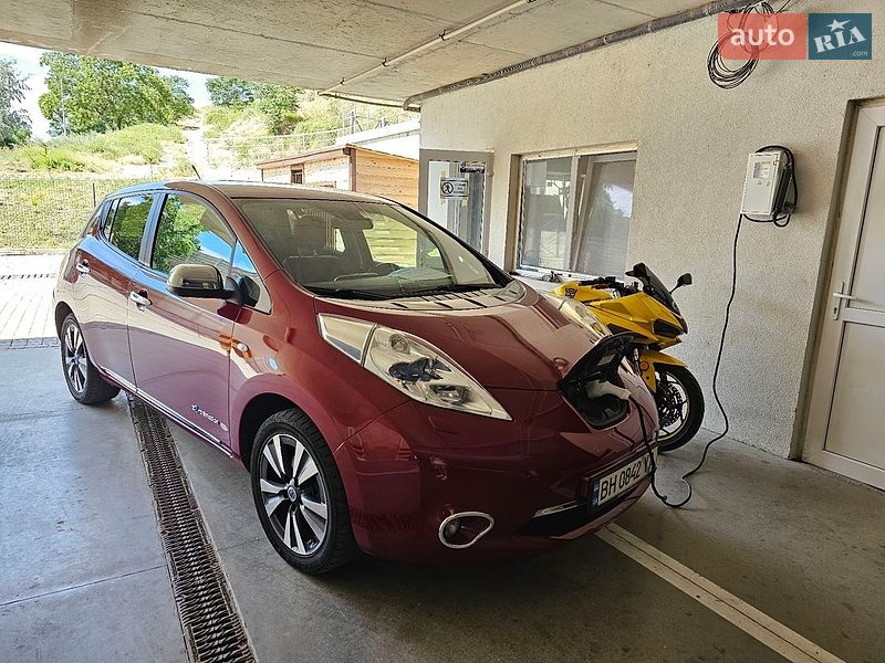 2013 Nissan Leaf, VIN SJNFAAZE0U6004617:plate — фото 1 (autoria)