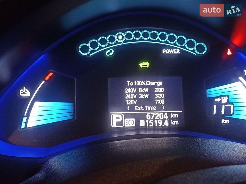 Хэтчбек Nissan Leaf 2016 в Днепре