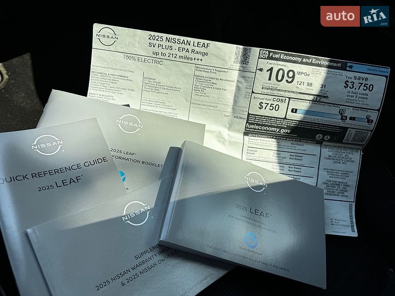 Хэтчбек Nissan Leaf 2024 в Харькове фото 3 Хэтчбек Nissan Leaf 2024 в Харькове