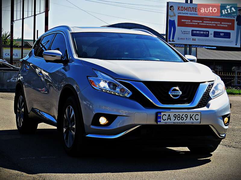 Внедорожник / Кроссовер Nissan Murano 2017 в Черкассах