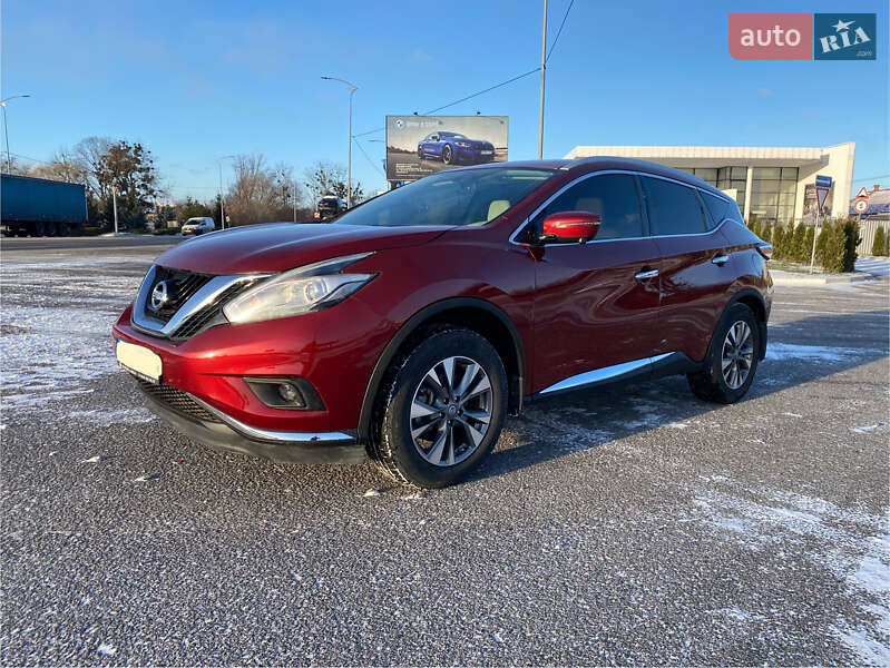 Внедорожник / Кроссовер Nissan Murano 2017 в 