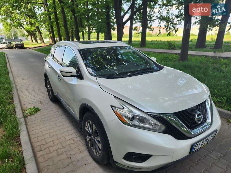 Внедорожник / Кроссовер Nissan Murano 2015 в Полтаве