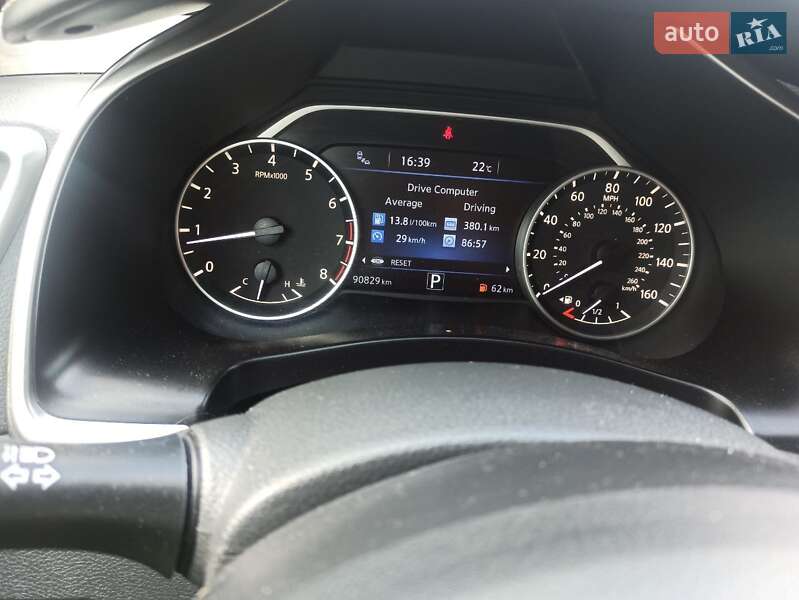 Позашляховик / Кросовер Nissan Murano 2017 в Полтаві фото 3 Позашляховик / Кросовер Nissan Murano 2017 в Полтаві