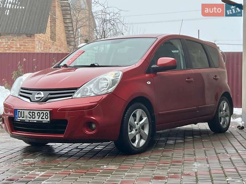2009 Nissan Note, VIN SJNFCAE11U2006902:plate — фото 1 (autoria)