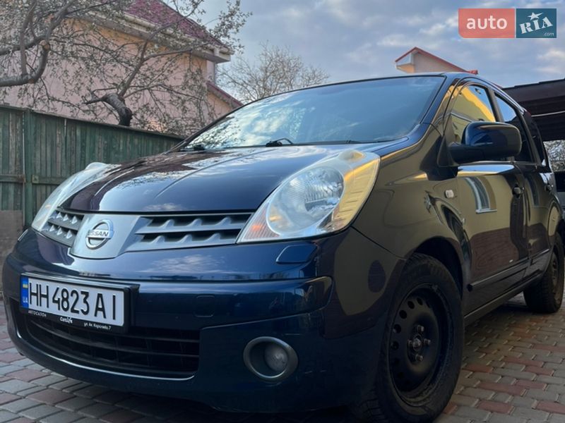 2007 Nissan Note, VIN SJNFCAE11U1208838:plate — фото 1 (autoria)