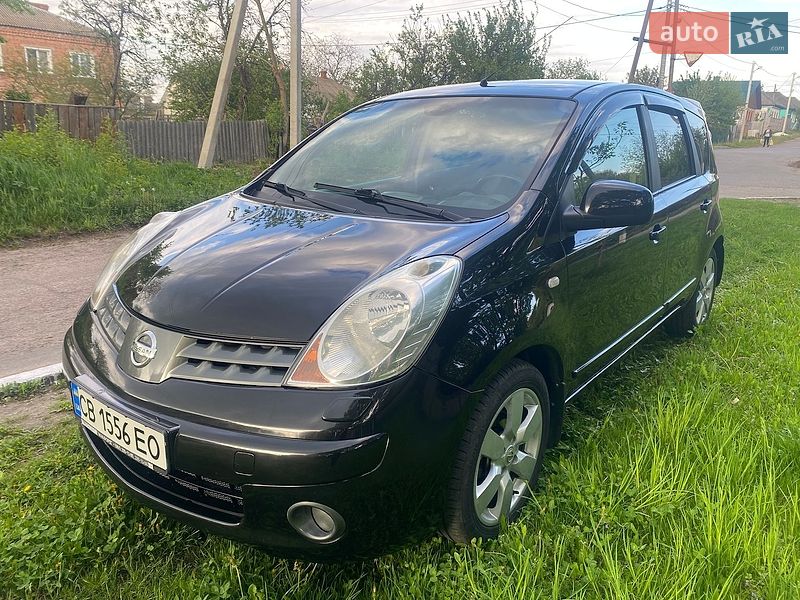 2007 Nissan Note, VIN SJNFCAE11U1133137:plate — фото 1 (autoria)