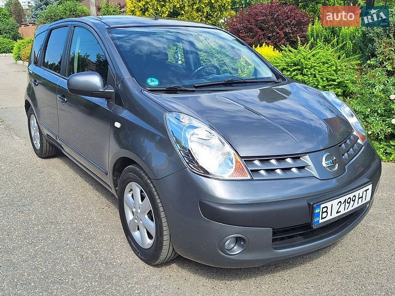 2006 Nissan Note, VIN SJNFAAE11U1070343:plate — фото 1 (autoria)