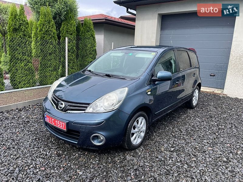 2012 Nissan Note, VIN SJNFCAE11U2173347:plate — фото 1 (autoria)