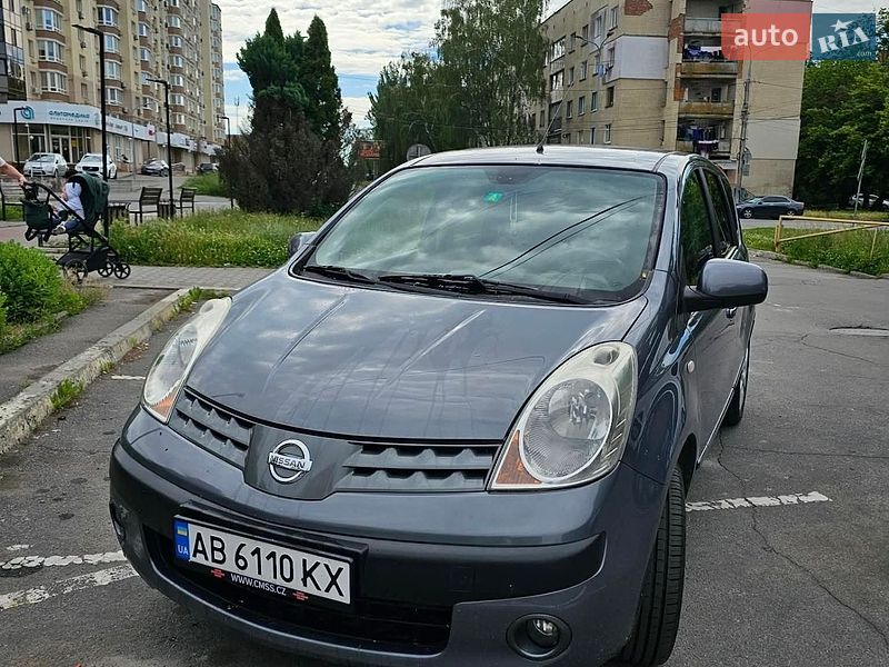 2007 Nissan Note, VIN SJNFCAE11U1134231:plate — фото 1 (autoria)