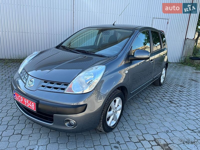 2007 Nissan Note, VIN SJNFCAE11U1058438:plate — фото 1 (autoria)