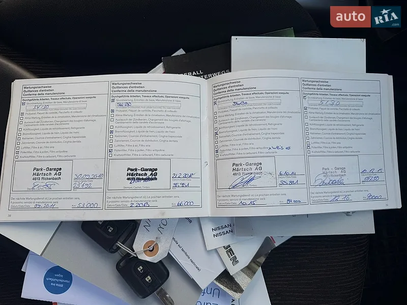 Хэтчбек Nissan Note 2010 в Львове документ