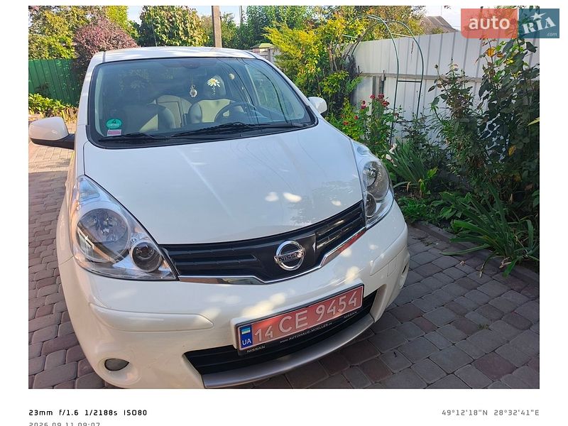 Хетчбек Nissan Note 2011 в Вінниці