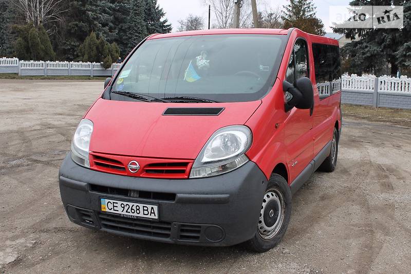 Мінівен Nissan Primastar 2004 в Чернівцях