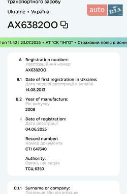 Минивэн Nissan Primastar 2008 в 