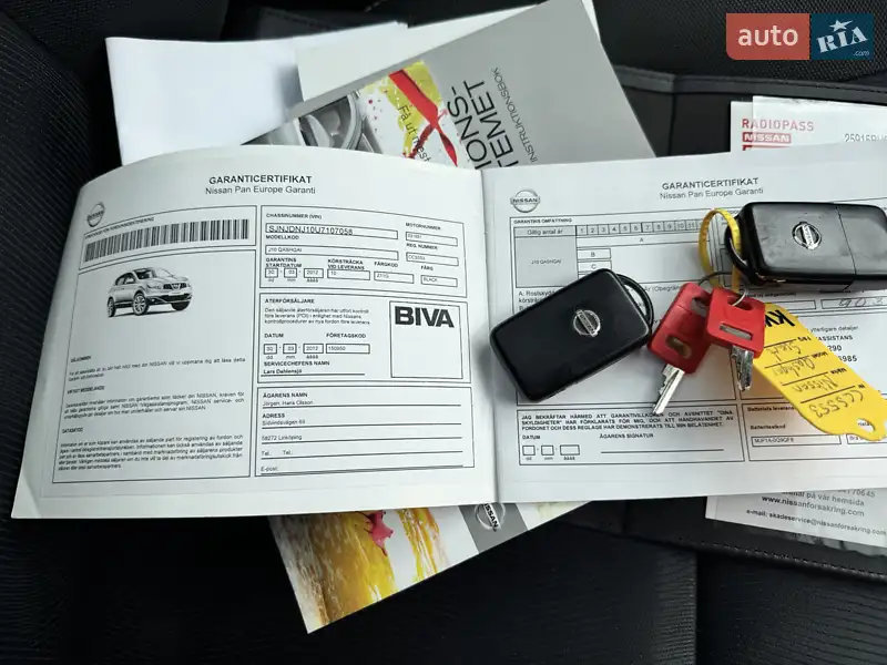 Внедорожник / Кроссовер Nissan Qashqai+2 2012 в Котельве документ