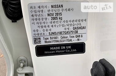 Внедорожник / Кроссовер Nissan Qashqai 2015 в Кривом Роге
