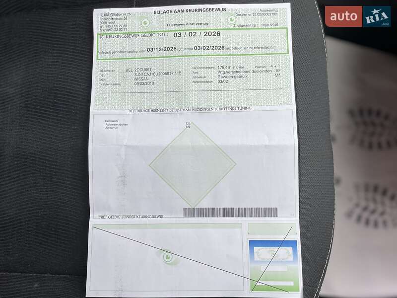 Внедорожник / Кроссовер Nissan Qashqai 2010 в Сумах