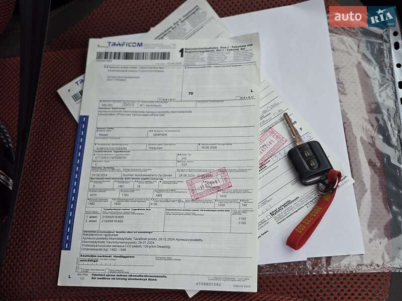 Внедорожник / Кроссовер Nissan Qashqai 2008 в Косове
