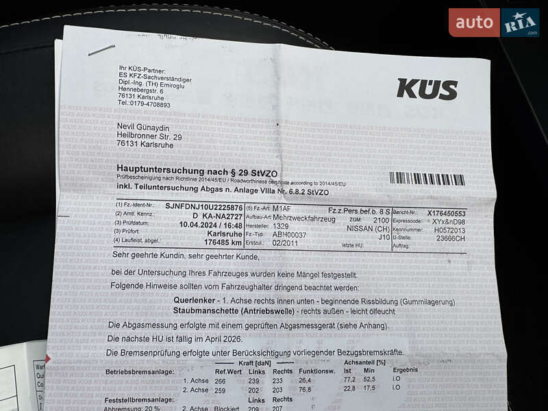 Внедорожник / Кроссовер Nissan Qashqai 2011 в Луцке фото 30 Внедорожник / Кроссовер Nissan Qashqai 2011 в Луцке