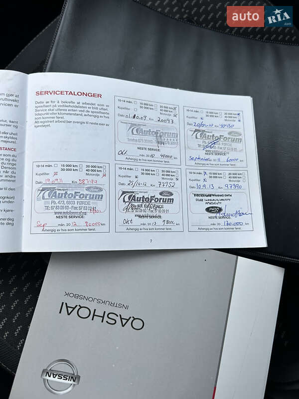 Внедорожник / Кроссовер Nissan Qashqai 2008 в Чернигове