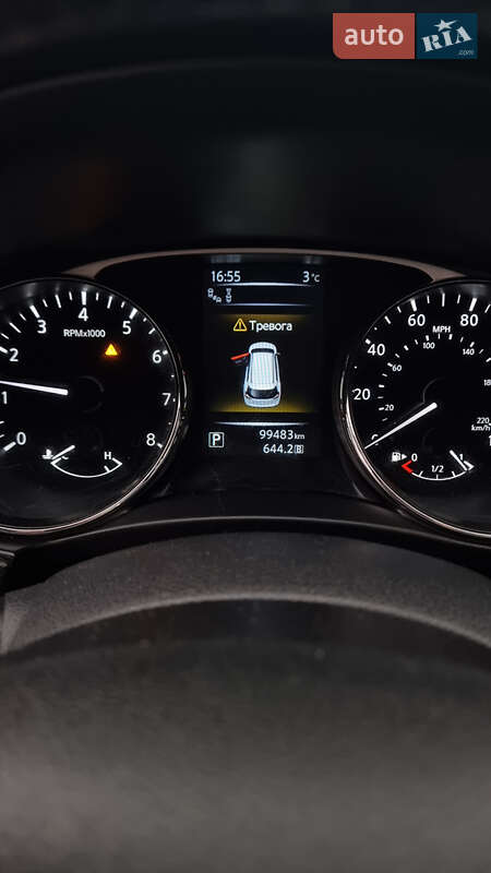 Внедорожник / Кроссовер Nissan Rogue 2016 в Белой Церкви