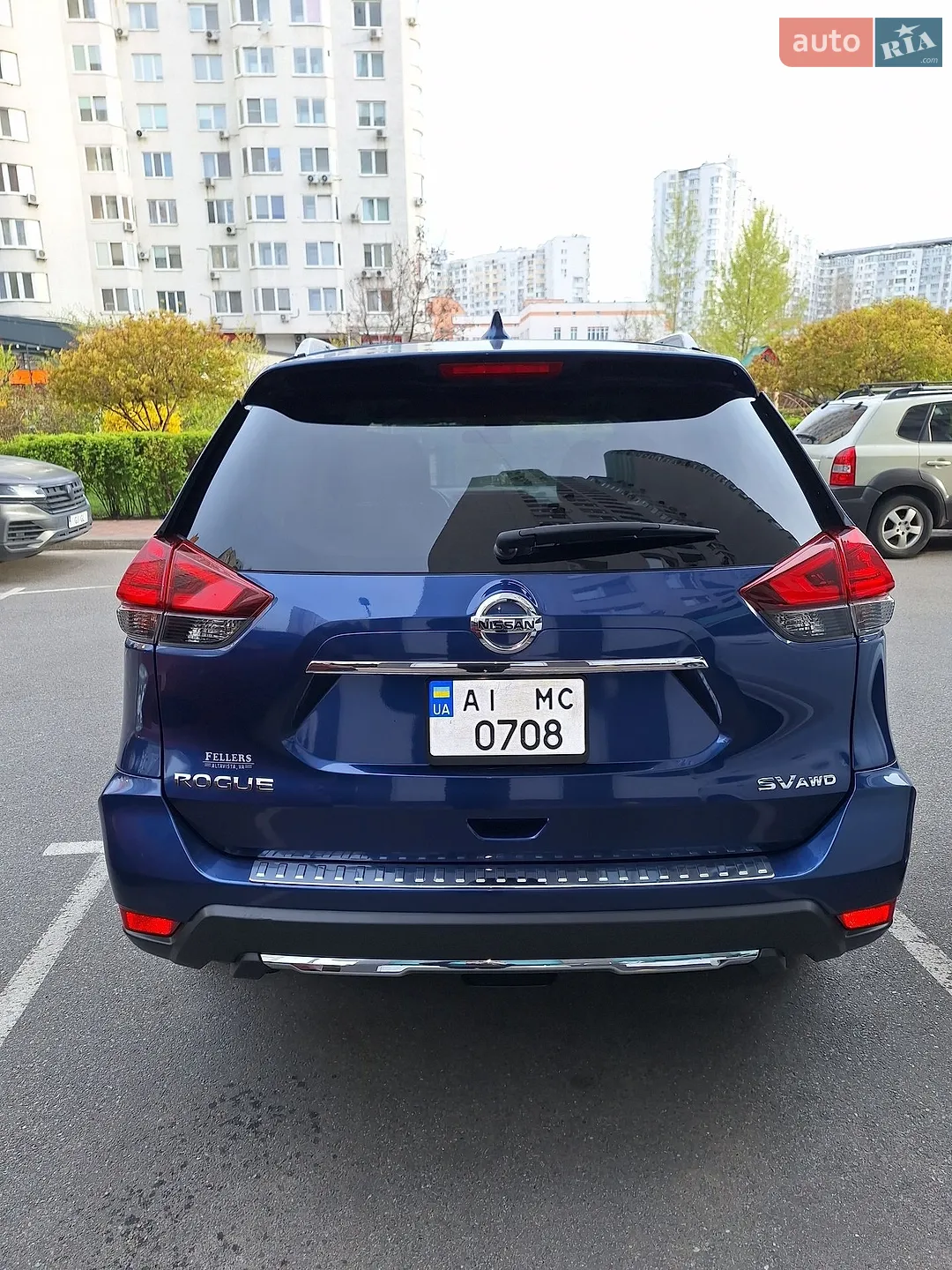 Nissan Rogue 2017 VIN 5N1AT2MV6HC793517 фото оголошення 2 з 14