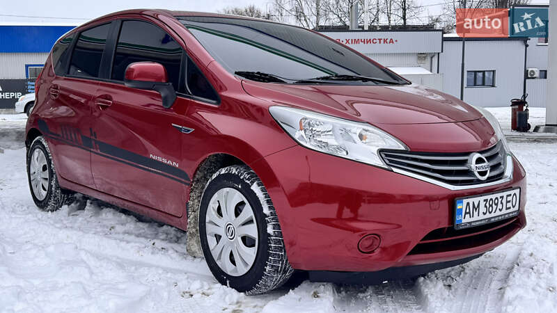 2014 Nissan Versa, VIN 3N1CE2CP0EL438033:plate — фото 1 (autoria)