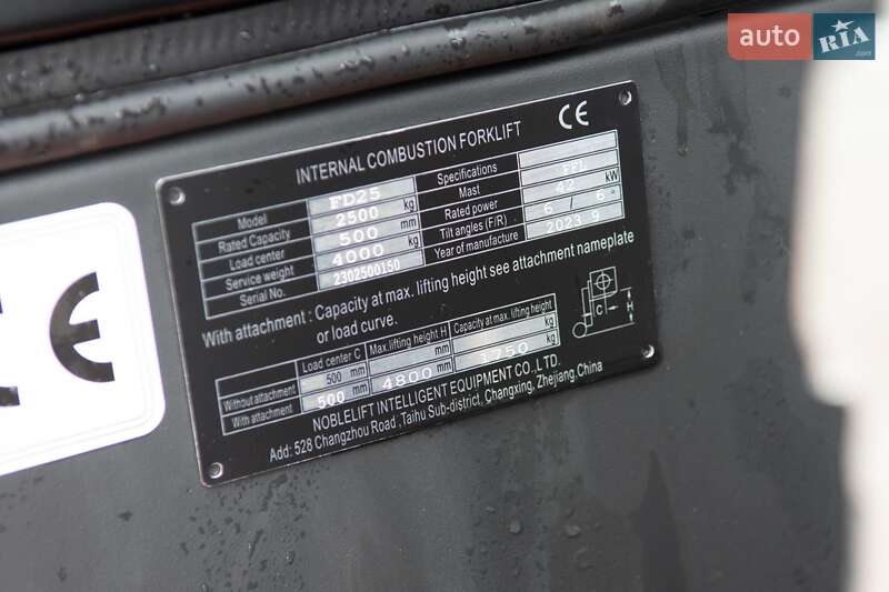 Вилочный погрузчик Noblelift FE3D20N 2023 в Житомире