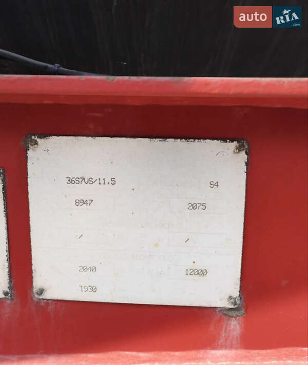 Цистерна полуприцеп NUOVA Ma.Na.Ro. 2000 в Виннице фото 7 Цистерна полуприцеп NUOVA Ma.Na.Ro. 2000 в Виннице