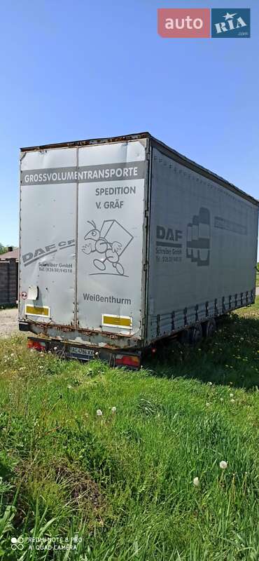 Тентований борт (штора) - прицеп Obermaier OS2 2001 в Луцьку